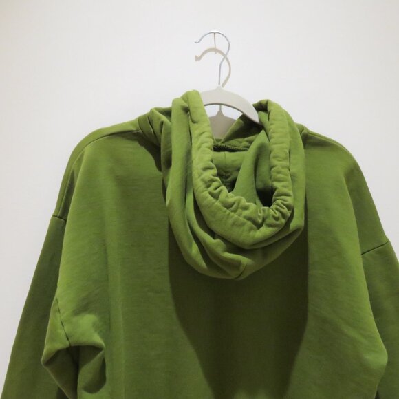 GOSHA RUBCHINSKIY Double Sleeve Flag Print Hoodie Green Street Casual Avant Gard - Picture 10 of 15